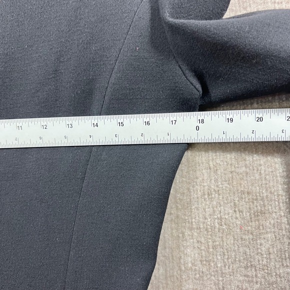 Oscar de la Renta Pink Label Long Sleeve Scoop Neck Dress Sz 8 Bergdorf Goodman - Picture 5 of 11